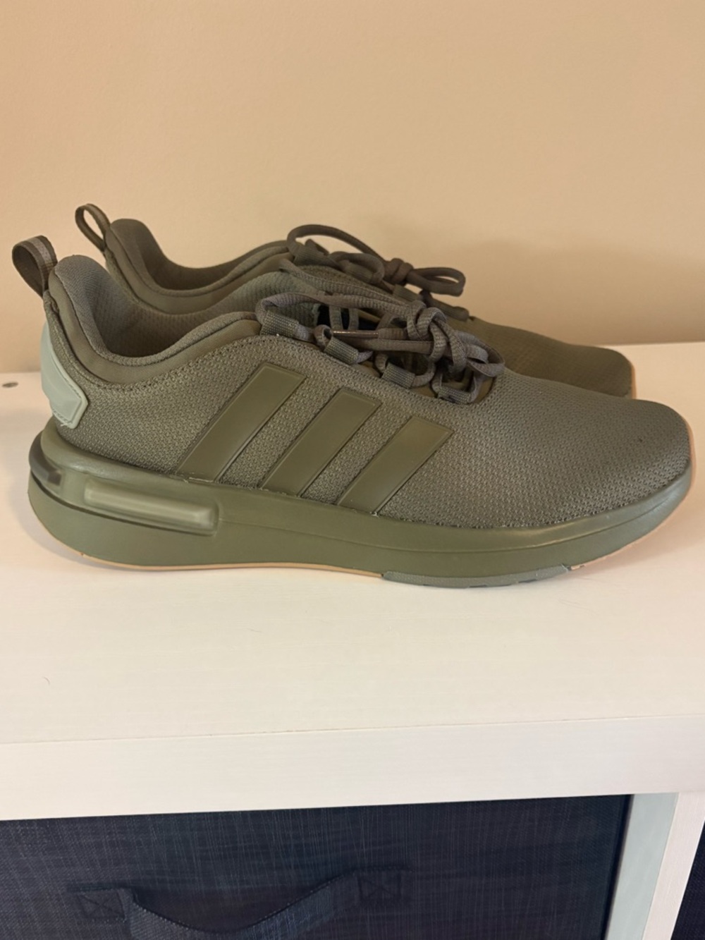 Brand New Adidas TR23 Trainers in Olive Green Men's Size 9